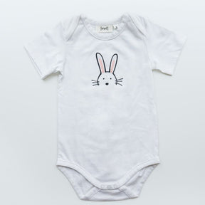 Babybody mit Häschen Print