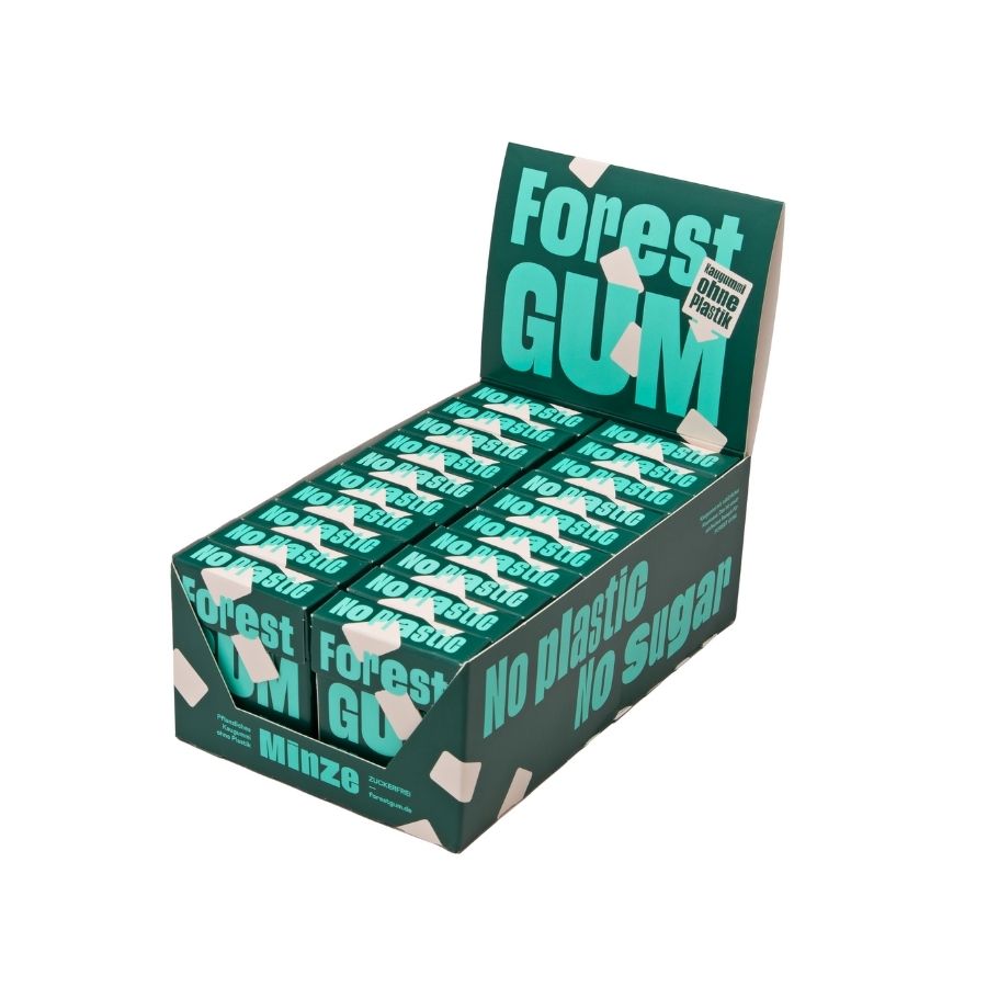 Forest Gum Minze Kaugummi in der 20er Packung