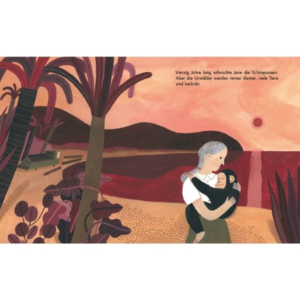 Little People, Big Dreams - Jane Goodall Blick ins Buch