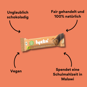 Lycka Schokoriegel Erdnuss mit Impact
