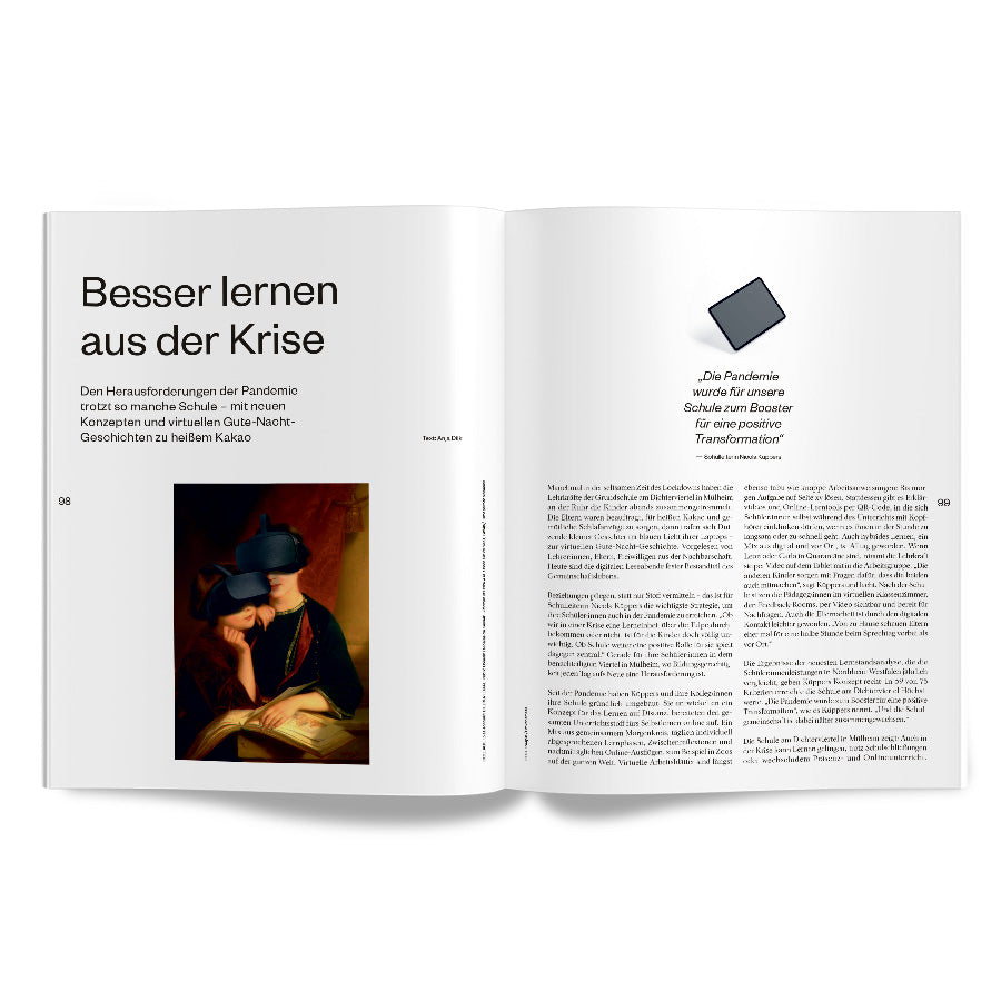 enorm Magazin Die neuen Sattmacher Innenansicht S. 98