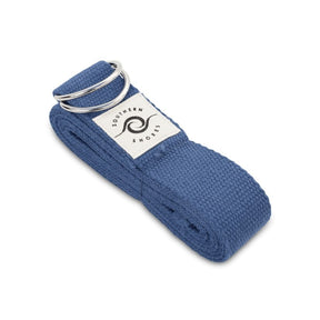 Blauer Yoga Gurt