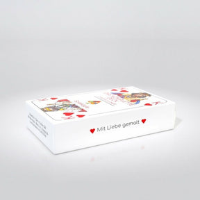 Spielköpfe Komplettes Kartendeck Mit Liebe gemalt