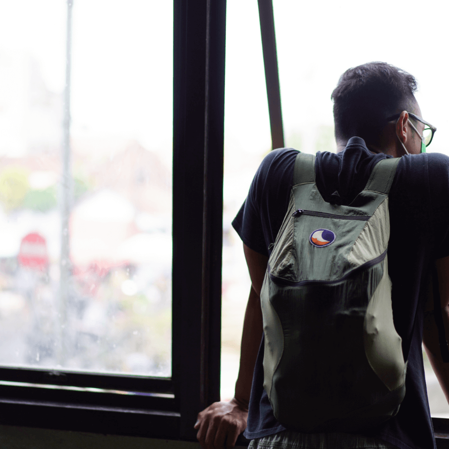 Mini sales rucksack army