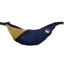 Sling Bag Navy Blue – Gold